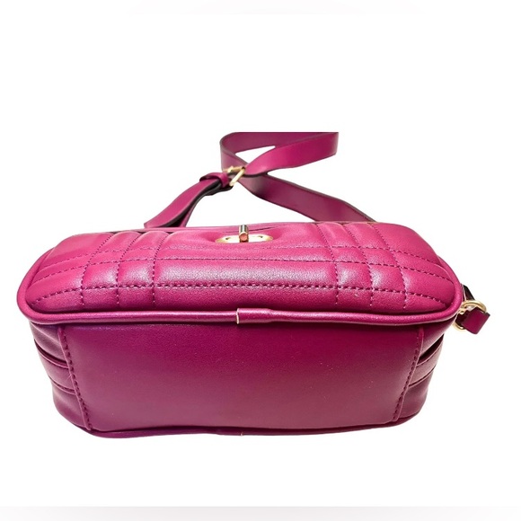 Pink Purse Crossbody Bag Purple Fuchsia 8"x4"x3" Shoulderbag - Picture 3 of 9